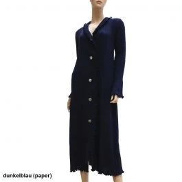 Strick-Morgenmantel FILU LANG Von Paolucci Mit Wolle 3 Strick-Morgenmantel FILU LANG Von Paolucci Mit Wolle