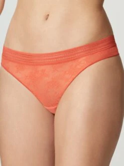 Tüllspitze String MISS LEJABY Uni Von Maison Lejaby -Pink Zebra string mit spitze orange misslejaby chili maison lejaby 1 2