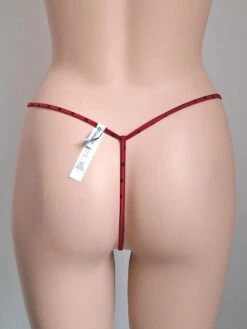 String AVORIO Mit Seide Von Cotton Club 11 String AVORIO Mit Seide Von Cotton Club -Pink Zebra string rot schwarz 3hu avorio cotton club 2