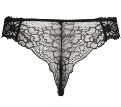 String SUBLIME EN DENTELLE Von Lise Charmel -Pink Zebra string spitze ach0013 noir sublime en dentelle lise charmel 1 1