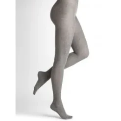 Ripp-Strumpfhose Mit Kaschmir Von Bleuforêt