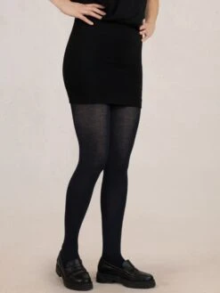 Feinstrumpfhose MERINO Mit Baumwolle Uni Von Bleuforêt -Pink Zebra strumpfhose wolle marine 3214 g9z bleuforet 2 1