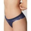 Tanga SHADE Mit Spitze Von Maison Lejaby -Pink Zebra tanga 20562 shade blau.3 1