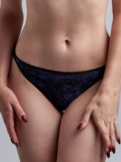 String 7 Cm DAME DE PARIS STYLE Bijou Blue Von Marlies Dekkers -Pink Zebra tanga bijou blau 19532 dame de paris marlies dekkers 2