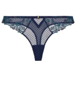 String VELVET MEMORIES Blau Von Aubade -Pink Zebra tanga blau rb26 velvet memories aubade