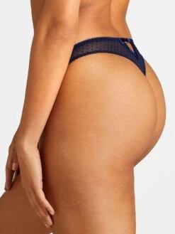 String VELVET MEMORIES Blau Von Aubade -Pink Zebra tanga blau rb26 velvet memories aubade 4