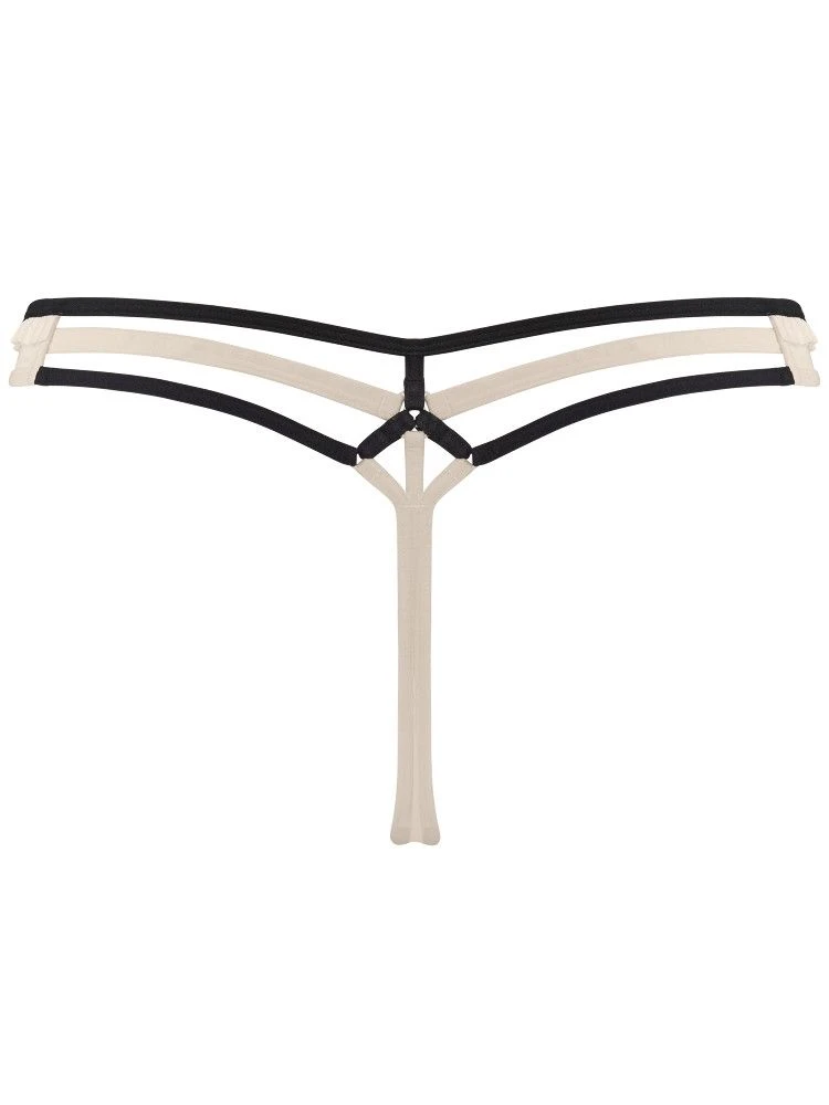 String 4 Cm SPACE ODYSSEY STYLE Ivory Black Von Marlies Dekkers 7 String 4 Cm SPACE ODYSSEY STYLE Ivory Black Von Marlies Dekkers – Bild 5