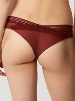 Tüllspitze String MISS LEJABY Uni Von Maison Lejaby -Pink Zebra tanga rost 16462 miss lejaby maison lejaby 2 1 1