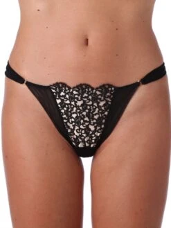 String Tanga NICOLE In Schwarz Von Ritratti -Pink Zebra tanga schwarz 73570 nicole ritratti