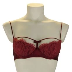 Luxus BH TEASE BRA Von Shell Belle Couture Mit Seide -Pink Zebra tease bra dahlia rot
