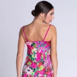 Top ENVOLEE DE FLEURS Aus Stretchseide Von Lise Charmel -Pink Zebra top alh4283 envolee de fleurs lise charmel 2