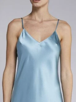 Seidentop CARLA Von Vivis -Pink Zebra top blau vivis