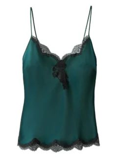 Seide Top TOI MON AMOUR Satin Von Aubade -Pink Zebra top gr n spitze seide toi mon amour qs38 emeraude aubade 1 2 1