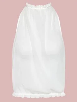 Top OLIVIA MOUSSELINE Von Cadolle -Pink Zebra top olivia mousseline ivoire 3316d weiss cadolle 2