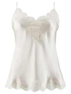 Seide Top SOIE D´AMOUR Mit Spitze Von Aubade 39 Seide Top SOIE D´AMOUR Mit Spitze Von Aubade -Pink Zebra top seide perlmut ms38 soie d amour aubade 1