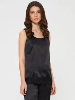 Seidentop Camisole SETA No. 11 Mit Spitze Uni Von Chiara Fiorini 10 Seidentop Camisole SETA No. 11 Mit Spitze Uni Von Chiara Fiorini -Pink Zebra top seide schwarz gc189 chiara fiorini 11 1