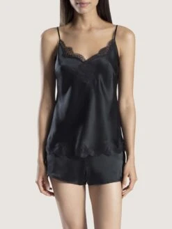 Seidentop SOIE D´AMOUR Exquisit Aubade -Pink Zebra top seide schwarz ms38 soi d amour aubade 3 1 1