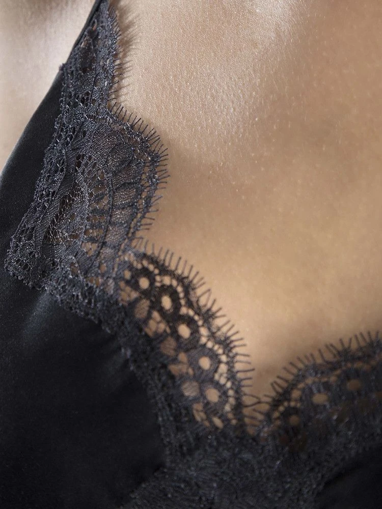 Seide Top SOIE D´AMOUR Mit Spitze Von Aubade 19 Seide Top SOIE D´AMOUR Mit Spitze Von Aubade – Bild 17