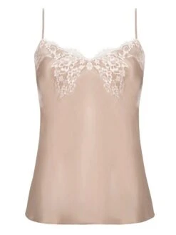 Top SPLENDEUR SOIE Mit Seide Von Lise Charmel -Pink Zebra top spaghettitraeger alc4280 nude splendeur soie lise charmel