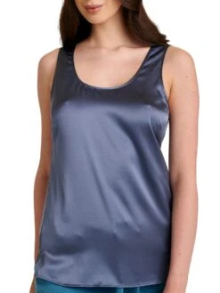 Seide Camisole Top SEDUZIONE DI SETA Von Gattina -Pink Zebra top stonegrey 381486 seducione di seta gattina 4
