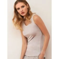 Camisole Top Mit Wolle Von Chiara Fiorini