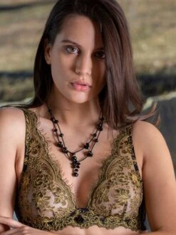 Triangel-BH GIADA Schwarz-gold Von Ambra -Pink Zebra triangel bh 0173 giada ambra 2 1