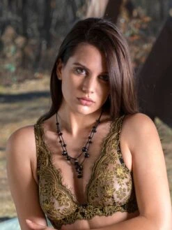 Triangel-BH GIADA Schwarz-gold Von Ambra -Pink Zebra triangel bh 0173 giada ambra