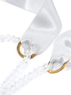 Offener Triangel-BH GEISHA SG Mit Schmuck-Kristallen Von Cadolle -Pink Zebra triangel bh geisha weiss cadolle 3