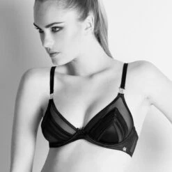 Triangel BH CLANDESTINE Mit Seide Von Millesia -Pink Zebra triangel bh m6432 cladestine millesia schwarz 1