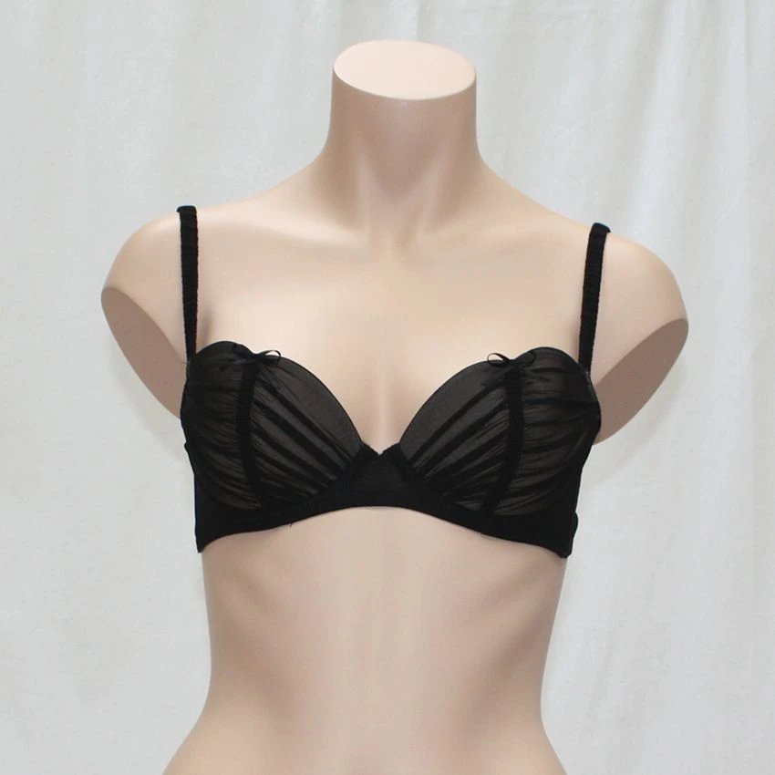 Schalen-BH TULLE FRONCÉ Schwarz Von Chantal Thomass 4 Schalen-BH TULLE FRONCÉ Schwarz Von Chantal Thomass – Bild 2