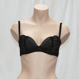 Schalen-BH TULLE FRONCÉ Schwarz Von Chantal Thomass 3 Schalen-BH TULLE FRONCÉ Schwarz Von Chantal Thomass