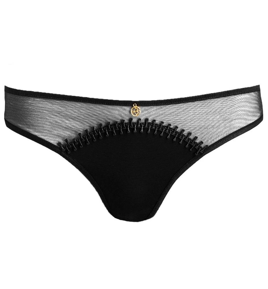 Tüll Rio Slip EISENBAHN Schwarz Von Diamor 4 Tüll Rio Slip EISENBAHN Schwarz Von Diamor – Bild 2