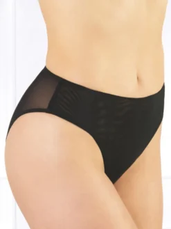 Slip LORETTA Microtüll Uni Von Cotton Club Rubino -Pink Zebra tuell slip loretta schwarz cotton club rubino 2