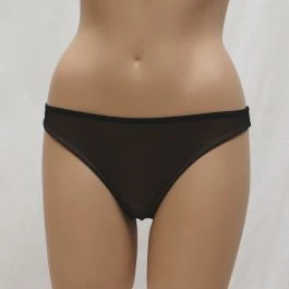 Tüll-String NOEUDS ET MERVEILLES Schwarz-haut Von Chantal Thomass 3 Tüll-String NOEUDS ET MERVEILLES Schwarz-haut Von Chantal Thomass