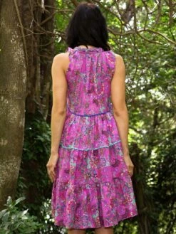 Tunikakleid Mit Seide CARA Fuchsia Von Laetitia Beachwear 7 Tunikakleid Mit Seide CARA Fuchsia Von Laetitia Beachwear -Pink Zebra tunika kurz i133 11fuxia latitia beachwear 3