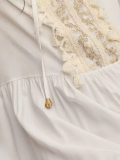 Tunika CREMA In Naturweiss Von Fiori Di Chiara -Pink Zebra tunika solid color latte 302 28 chiara fiorini 4