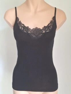 Merinowolle-Seide Unterhemd Glatt Mit Spitze Von Artimaglia 12 Merinowolle-Seide Unterhemd Glatt Mit Spitze Von Artimaglia -Pink Zebra unterhemd merinowolle seide spitze schwarz 7030 33101 artimaglia 8