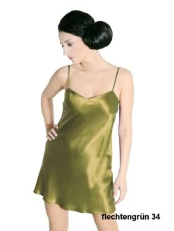 100% Seide Unterkleid SOIE ODA Kurz Von Marjolaine -Pink Zebra unterkleid seide oda flechtengruen marjolaine 1 1