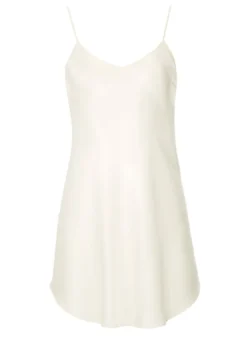 100% Seide Unterkleid CLASSICO Uni Von Luna Di Seta -Pink Zebra unterkleid seide vlst08008 elfenbein weiss luna di seta 3 1