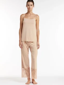 Viscose Pyjama ALCYONE Puder-beige Von Vivis 8 Viscose Pyjama ALCYONE Puder-beige Von Vivis -Pink Zebra viscose pyjama alcyone beige vivis 2 1