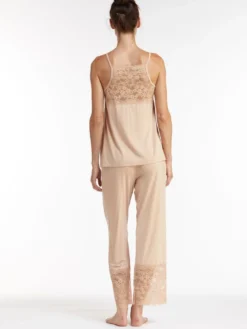 Viscose Pyjama ALCYONE Puder-beige Von Vivis 9 Viscose Pyjama ALCYONE Puder-beige Von Vivis -Pink Zebra viscose pyjama alcyone beige vivis 3