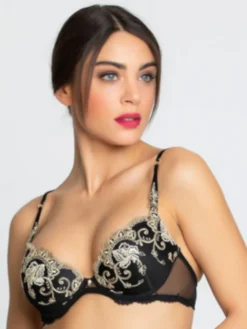 Vollschale BH DEESSE EN GLAM Von Lise Charmel -Pink Zebra vollschalen bh ach8515 deesse en glam lise charmel 2