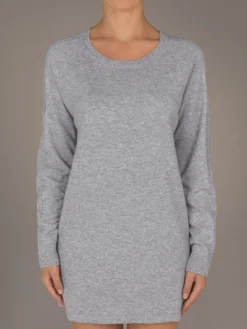 Long-Pullover MANDY 96 Von Pain De Sucre Suggest Mit Wolle Und Kaschmir -Pink Zebra wolle kaschmir mandy grau suggest pain de sucre