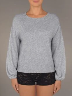 Kapuzen-Pullover AENOR 96 Mit Wolle Und Kaschmir Von Pain De Sucre Suggest -Pink Zebra wolle kaschmir pullover aenor grau pain de sucre 6 1 1