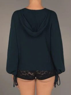 Kapuzen-Pullover AENOR 96 Mit Wolle Und Kaschmir Von Pain De Sucre Suggest -Pink Zebra wolle kaschmir pullover aenor tanne pain de sucre 5 3