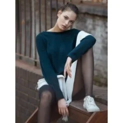 Long-Pullover MANDY 96 Von Pain De Sucre Suggest Mit Wolle Und Kaschmir