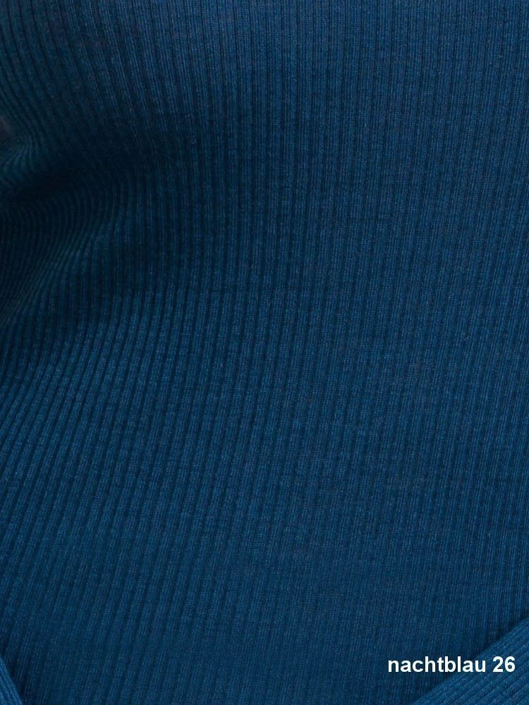 Merinowolle-Seide LANGARM SHIRT Rippe Von Artimaglia 6 Merinowolle-Seide LANGARM SHIRT Rippe Von Artimaglia – Bild 4