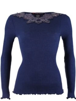 Merinowolle-Seide LANGARM SHIRT Rippe Von Artimaglia 8 Merinowolle-Seide LANGARM SHIRT Rippe Von Artimaglia -Pink Zebra wolle seide shirt 20504 dunkelblau artimaglia 5 1