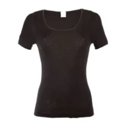 Merinowolle-Seide T-SHIRT Glatt Von Artimaglia